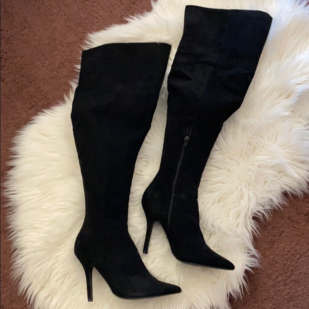 Over the knee boots